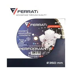 Tarcza diamentowa tnąca 1A1RSS 350mm 25,4-F4mm PERFORMANTE PLUS FERRATi