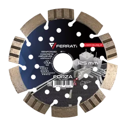 Tarcza diamentowa tnca 1A1RSS 125mm 22,23mm FORZA FERRATi