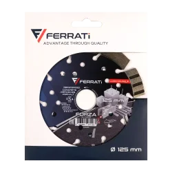 Tarcza diamentowa tnca 1A1RSS 125mm 22,23mm FORZA FERRATi