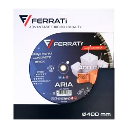 Tarcza diamentowa tnąca 1A1RSS-W 400mm 25,4-F4mm ARIA FERRATi