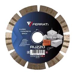 Tarcza diamentowa tnąca 1A1RSS-W 125mm 22,23mm RUZZO FERRATi