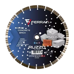 Tarcza diamentowa tnąca 1A1RSS-W 350mm 25,4-F4mm RUZZO FERRATi