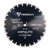 Tarcza diamentowa tnąca 1A1RSS C1S 450mm 25,4-F4mm ASFALTO FERRATi