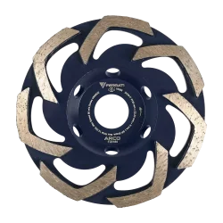 Tarcza diamentowa garnkowa szlifująca DGW-F 125mm 22,23mm ARCO FERRATi