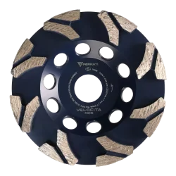 Tarcza diamentowa garnkowa szlifująca DGW-F 125mm 22,23mm VELOCITA FERRATi