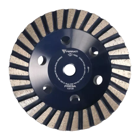 Tarcza diamentowa garnkowa szlifująca DGW-F 125mm 22,23mm FRESA FERRATi