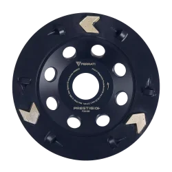 Frez talerzowy diamentowy zdzierający PCD-F 125mm 22,23mm PRESTIGIO PLUS FERRATi