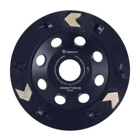 Frez talerzowy diamentowy zdzierający PCD-F 125mm 22,23mm PRESTIGIO PLUS FERRATi