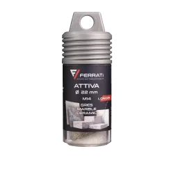 Otwornica diamentowa DDV-T 22mm M14 ATTIVA FERRATi