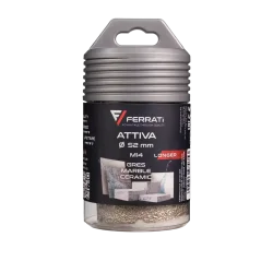 Otwornica diamentowa DDV-T 52mm M14 ATTIVA FERRATi