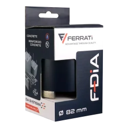Wierto diamentowe DDS-W 82mm SDS+ F-DIA 82 FERRATi
