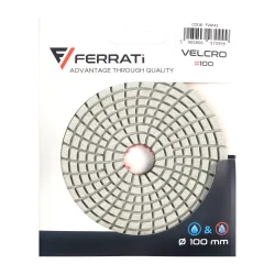 Pad polerski 100mm 100 VELCRO FERRATi