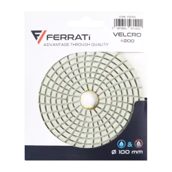 Pad polerski 100mm 200 VELCRO FERRATi