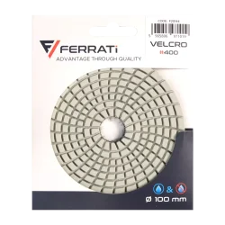 Pad polerski 100mm 400 VELCRO FERRATi