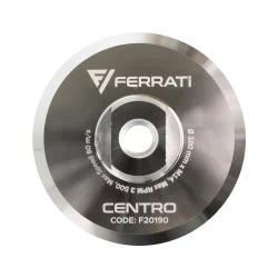 Uchwyt aluminiowy 100mm M14F aluminium back CENTRO FERRATi