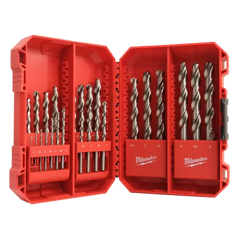 Wiertła udarowe Thunderweb / 1 - 13 mm / co 0,5 mm kaseta met. 25 szt. Milwaukee