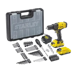Wiertarko-wkrętarka 18V 2x2,0Ah SFMCD700D2A-QW + akcesoria 100el. Stanley Fatmax
