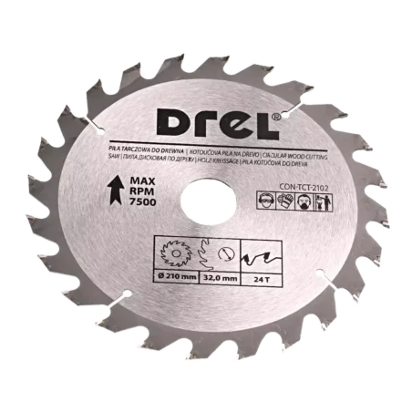 Tarcza do pilarki widiowa 210x30mm, 24T