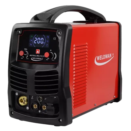 Spawarka 4w1 MISTRAL MIG 210 200A MIG MAG MMA TIG LIFT Plazma 230V LCD