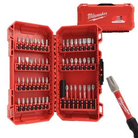 Zestaw bitów udarowych SHOCKWAVE™ IMPACT DUTY (56 szt.) Milwaukee