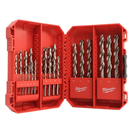 Wiertła udarowe Thunderweb / 1 - 13 mm / co 0,5 mm kaseta met. 25 szt. Milwaukee