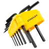 Klucze sześciokątne kpl.   8 szt.  1,5-6 mm STANLEY®