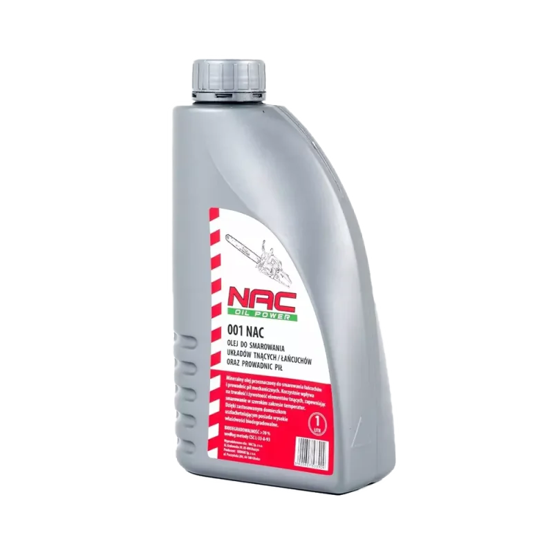 Olej do prowadnic i łańcuchów 1L NAC SR 1L