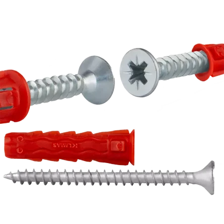 ŁĄCZNIK UNIWERSALNY Z WKRĘTEM PZ 8X40X50