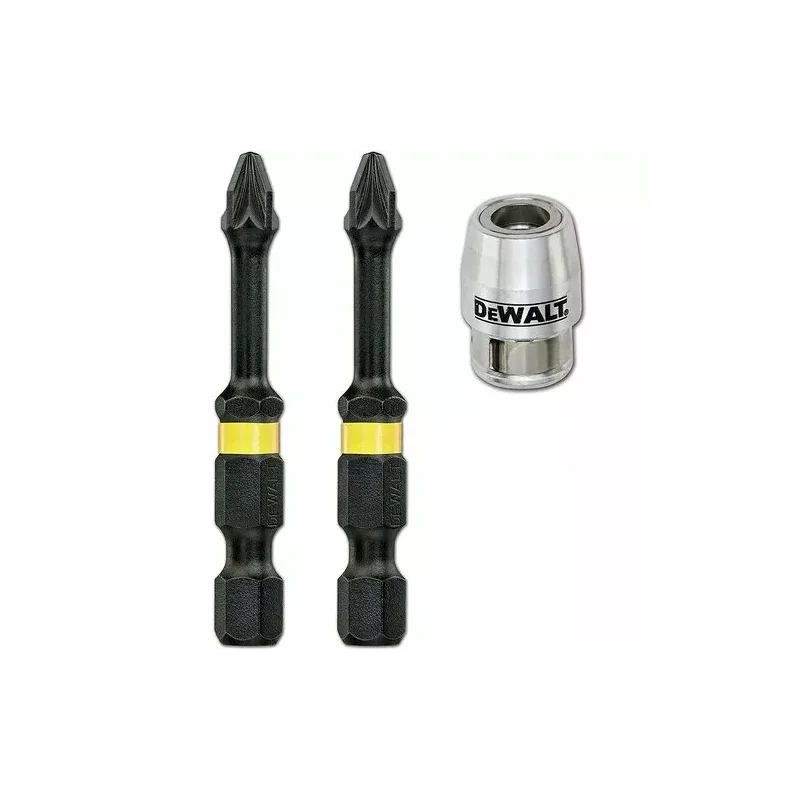 Końcówki wkrętarskie EXTREME IMPACT® Torsion PZ2/50 mm (opak. 2 szt.) DEWALT