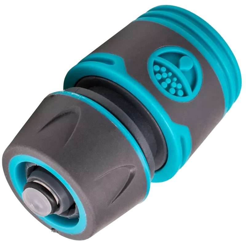 Szybkozłączka z systemem stop 1/2'', soft-grip JUFISTO