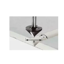 Frez do płyt gk HW D32/90GRAD FESTOOL