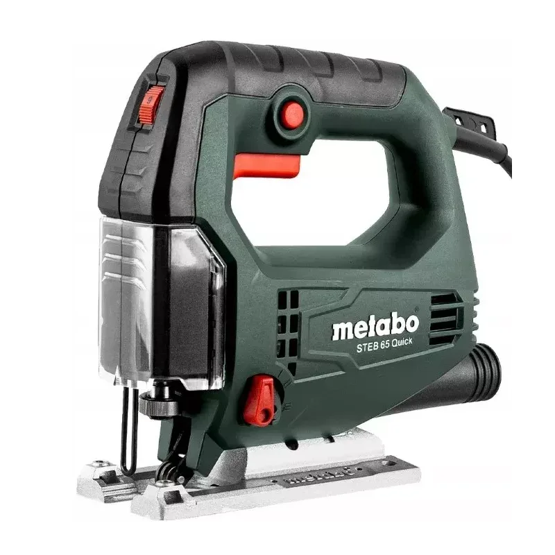 Wyrzynarka w walizce STEB 65 Quick SET z zestawem brzeszczotów METABO