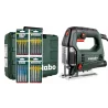 Wyrzynarka w walizce STEB 65 Quick SET z zestawem brzeszczotów METABO
