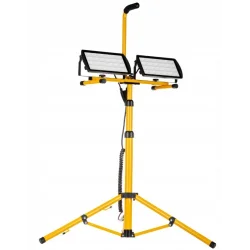 Naświetlacz na statywie 2x65W 2w1 żółty
