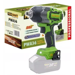 Akumulatorowy klucz udarowy Procraft PWA36 /body/ 850 Nm 1/2"