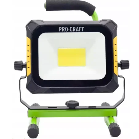 Reflektor halogen budowlany LED aku/230V Procraft LP20 (bez akum. i ładowarki) 2000lm