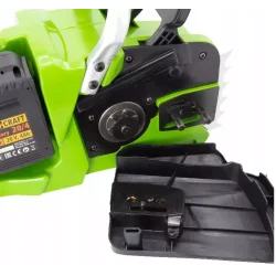 Akumulatorowa pilarka łańcuchowa Procraft PCA40/2 (bez akum. i ładowarki) Prędkość liniowa łańcucha: 14,65 m/s Długość prowadnic