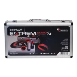 Zestaw ESTREM S-HYBRID otwornice 6,8,10,12,20,25,35,45,68mm+adapter M14, CONO 2-50, RULLO25, SUPRA125 w walizce FERRATi