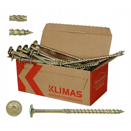 WKRĘT CIESIELSKI Z ŁBEM STOŻKOWYM 8,0x120