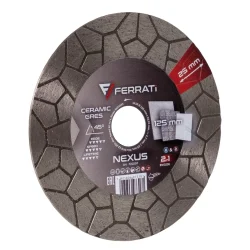 Tarcza diamentowa tnąca i szlifująca 1A1R 125mm 22,23mm NEXUS FERRATi