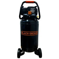Kompresor bezolejowy 50L 10bar aż 222l/min pionowy wydajny Black+Decker
