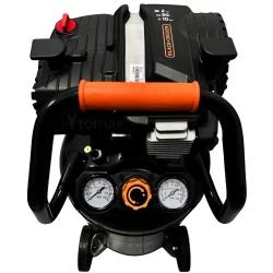 Kompresor bezolejowy 50L 10bar aż 222l/min pionowy wydajny Black+Decker