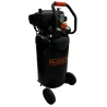Kompresor bezolejowy 50L 10bar aż 222l/min pionowy wydajny Black+Decker