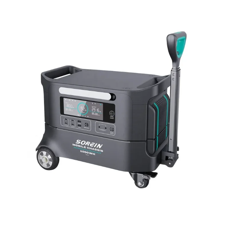 Przenośna modułowa stacja zasilania Air Essence™ Sorein A2 EcoCharge generator bank energii