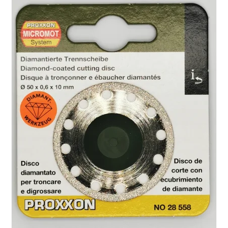 Proxxon 28 558 Tarcza diamentowa do cięcia płytek glazury gresu, fi 50 mm