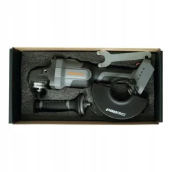 PROCRAFT INDUSTRIAL AG125Abb bezwęglowa szlifierka kątowa 20V, 3 prędkości