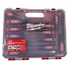 Zestaw wkrętaków PH PZ płaskich 12 szt. Milwaukee 4932472003