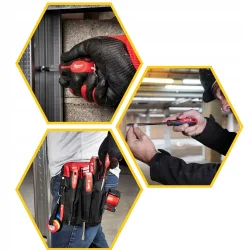 Zestaw wkrętaków PH PZ płaskich 12 szt. Milwaukee 4932472003