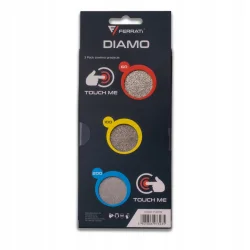 Kostka szlifierska diamentowa 3PACK DIAMO 60/100/200 FERRATi