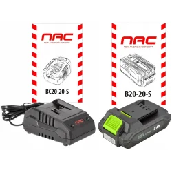NAC PODKASZARKA KOSA wykaszarka AKUMULATOROWA TB20-20-S 20V ładowarka %